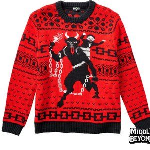 Krampus the Christmas Devil Sweater